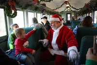 Santa Express Trains at Stewartstown Railroad