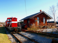 The Middletown & Hummelstown RR Ice Cream Sundae Caboose Ride